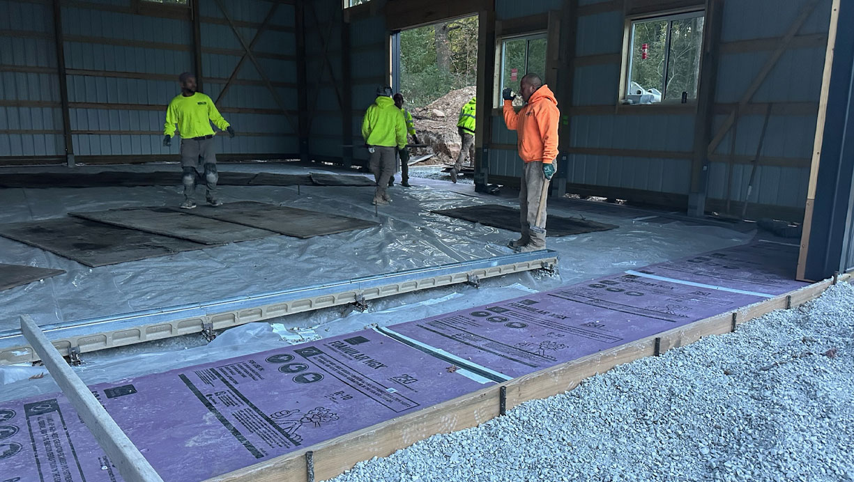 Eagle Exterior Contractors, LLC | Concrete Pole Barn Floor – Burlington WI