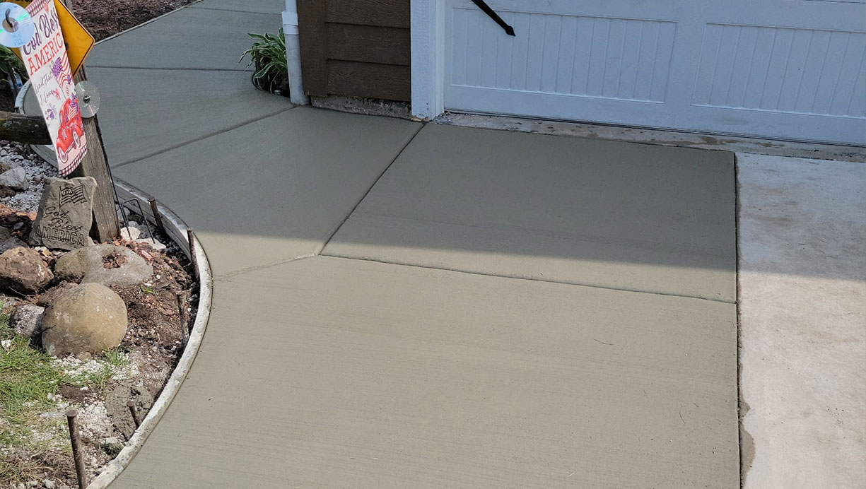 Eagle Exterior Contractors, LLC | Concrete Walkway – Eagle WI Eagle Exterior Contractors, LLC | Concrete Walkway – Eagle WI