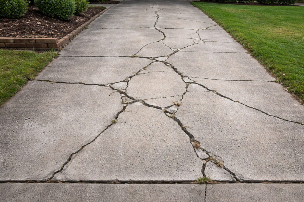 Concrete Driveway Repair vs. Replacement: What You Need